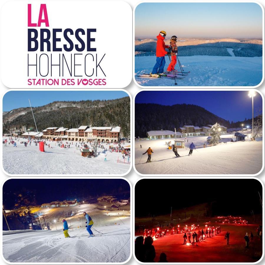 Chalet Spa Le Diamant Nathalie Mn La Rouge La Bresse Esterno foto