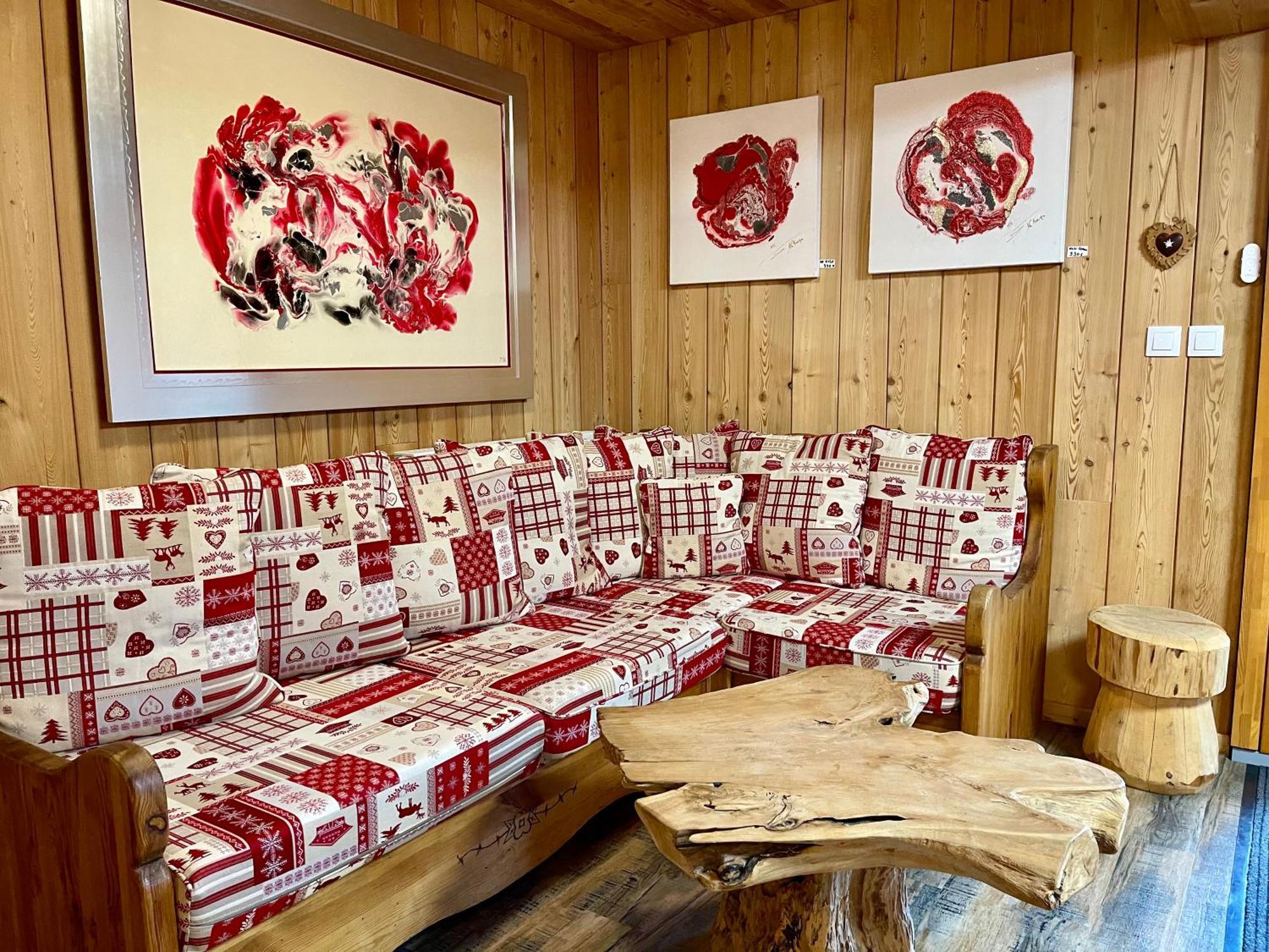 Chalet Spa Le Diamant Nathalie Mn La Rouge La Bresse Esterno foto